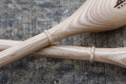 Light Teardrop Indian Clubs – 300g ash - Image 3