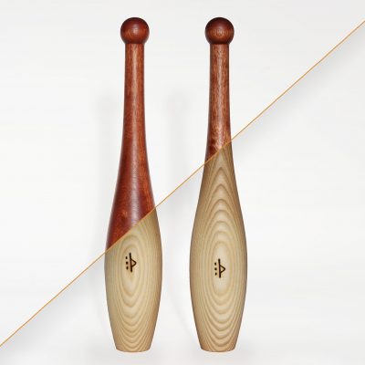 Starter Indian clubs in choice of wood