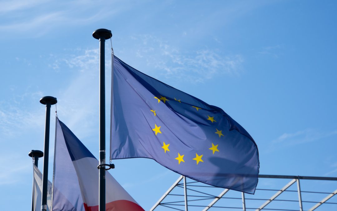 EU-Flag-Blue-Sky