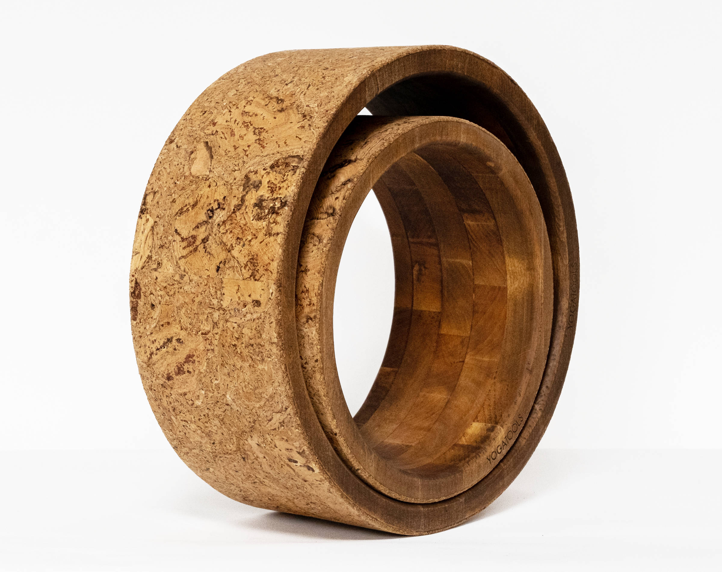 Handmade cork/wood YOGA WHEELS - BODY MIND FITNESS – CLUBS & MEELS